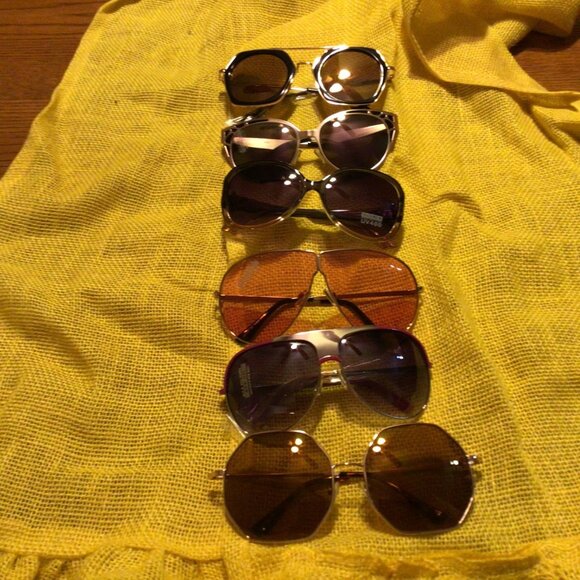 Set Of 6 Huntington Beach Sunglasses - Picture 3 of 3